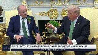 President Trump Participates in a Bilateral Meeting, Mar. 17, 2026