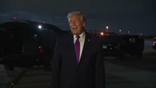President Trump Gaggles with Press at Joint Base Andrews, Mar. 11, 2026