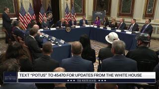 President Trump Participates in a Roundtable on Ratepayer Protection Pledge