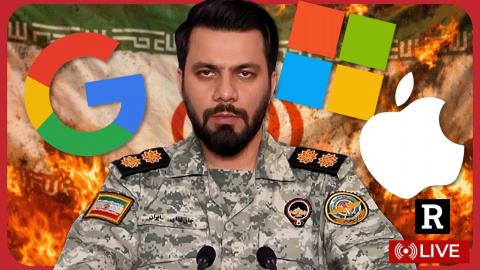 “Get Out Now!” Iran Threatens Massive Attacks on Apple, Google, Palantir, and more, Trump responds