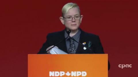 NDP UGLY JEW DYKE CUNT
