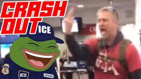 Nutjobs Have Hilarious Crashouts as ICE Heads into Airports