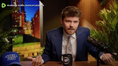 Nick Fuentes: "Either we close the border, have mass deportations and imprison these radicals or..."