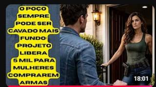 CÂMARA DE GOIÂNIA APROVA VERBA DE 5 MIL PARA MULHERES TEREM ARMAS DE FOGO PARA QUITAREM OS HOMENS!