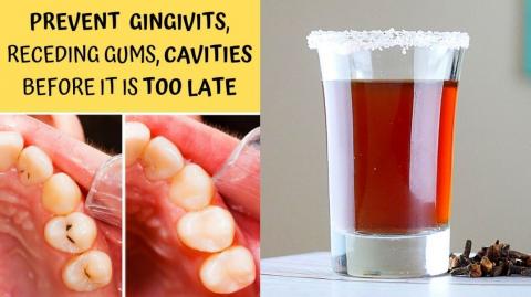 DIY Ayurvedic Mouthwash | Prevents Gingivitis, Cavities, Tooth Ache & Gum Diseases