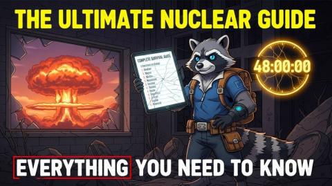 No Bunker? The Ultimate Survival Plan for Nuclear War (48-Hour Protocol)