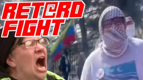 Antifa Accidentally Attacks Itself During 