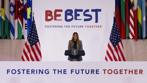 Fostering the Future Together Global Coalition Summit: First Lady Melania Trump