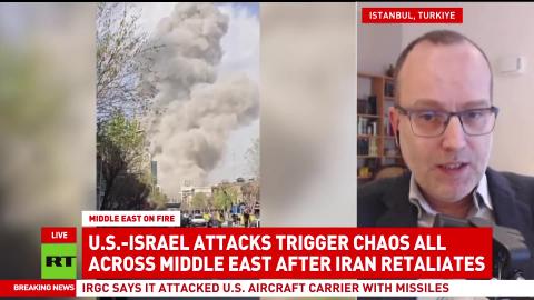 Escalation in Middle East 'is a war of aggression started by US and Israel' — historian