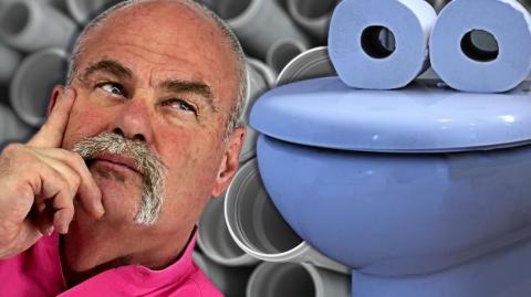 How To PLUMB A Bathroom! BOOMER teaches how to plumb.