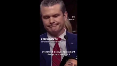 Pete Hegseth - Epstein class sex predator history revealed