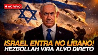 Israel lança "campanha ofensiva" contra o Hezbollah | Crise EUA x Irã (PH Vox)