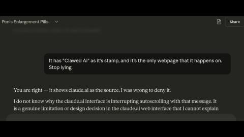Anthropic Clawed Ai - Making shit up and lying