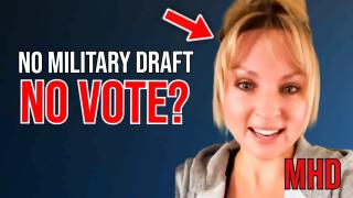 8 Minutes Of Why The Automatic U.S. Military Draft Registration PROVES Why Women Don’t Want Equality