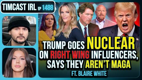 Trump DECLARES WAR On Candace Owens Alex Jones & Others Who Call For His IMPEACHMENT | Timcast IRL