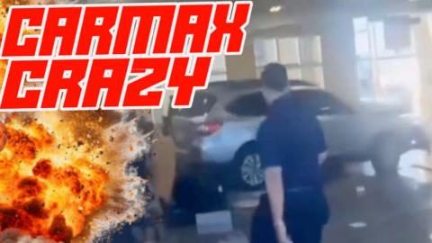 Lunatic Drives Subaru Through Dealership After Bad Appraisal Trade-in