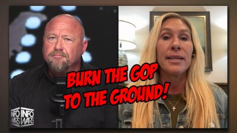 MTG: Time To Burn The Republican Party To The Ground / Majority Are Agents Working For Israel