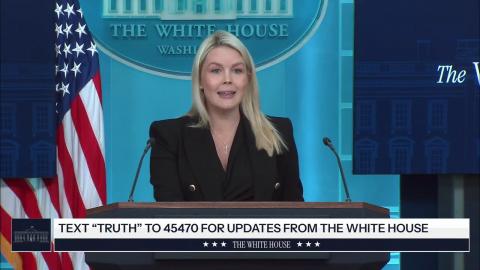 Press Secretary Karoline Leavitt Briefs Members of the Media, Apr. 27, 2026