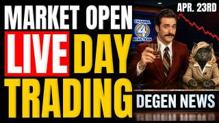 LIVE DAY TRADING +$1M: Stock Market Open News, Tesla $TSLA Earnings & Short Squeeze Alert