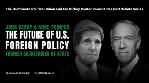 The Future of US Foreign Policy: John Kerry & Mike Pompeo