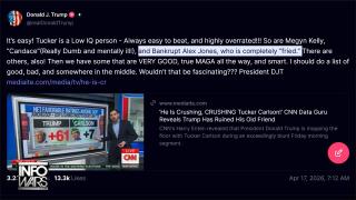 🚨🚨Alex Jones Responds To New Attack From President Trump!!!🚨🚨