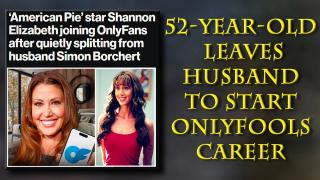 She's Never Yours - 24 Hours After Filing For Divorce, 52 Year Old Shannon Joins Onlyfools