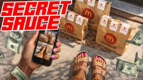 Uber Eats Driver Goes Viral Putting Feet in Delivery Pics to get Bigger Tips