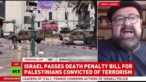 Israel's new death penalty law 'most extremist law in the world today' — human rights org director