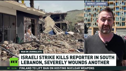 Beirut protests after journalist Amal Khalil lilled in Israeli strike