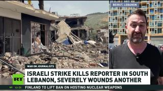 Beirut protests after journalist Amal Khalil lilled in Israeli strike