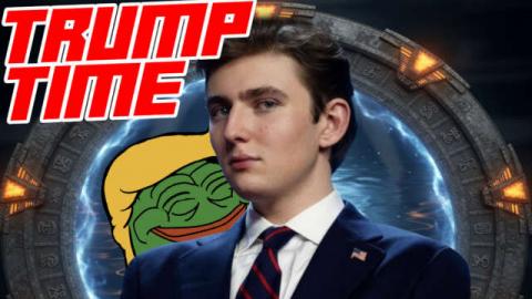Laura Trump Tries To Shut Down Barron Trump Time Traveler Theory