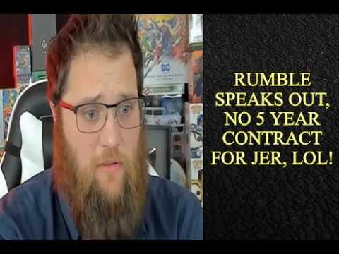 No 5 Year Rumble Contract, Kiwi Farm Owner Dunks Rumble | Collusion Between Jer & Rumble?