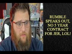 No 5 Year Rumble Contract, Kiwi Farm Owner Dunks Rumble | Collusion Between Jer & Rumble?