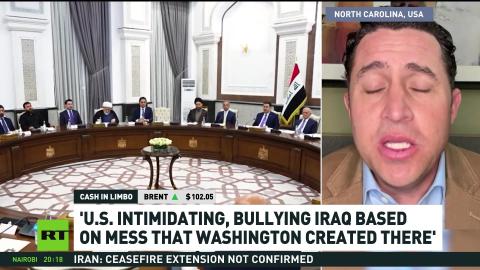 The US is trying to bully Iraq into this war with Iran — Anthony Aguilar