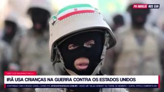 Irã usa CRIANÇAS na guerra contra os Estados Unidos. DESUMANO