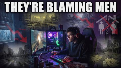Society Is Collapsing And Single Men Playing Video Games Are Being Blamed For It