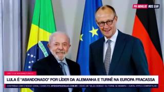 Lula é "abandonado" por líder da Alemanha e turnê na Europa fracassa (PH Vox)