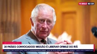 30 países X Ormuz! Reino Unido convoca coalizão internacional e arma escolta naval para Ormuz (PH Vox)