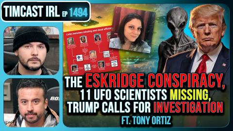 The ESKRIDGE CONSPIRACY, 11 UFO Scientists MISSING, Trump Calls For INVESTIGATION