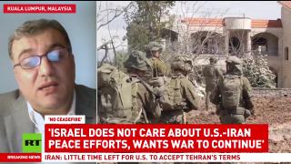 'Israel doesn't care about US-Iran peace efforts, wants war to continue'