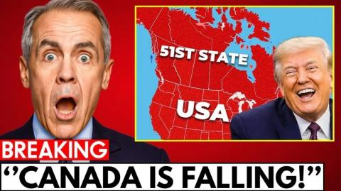 U.S. Just REVEALED a MAJOR Plan to BUY Canada! Carney in FULL PANIC MODE!