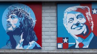 Breaking News Trump Jesus New York Israel Protest Stonewall Flag 04-14-2026