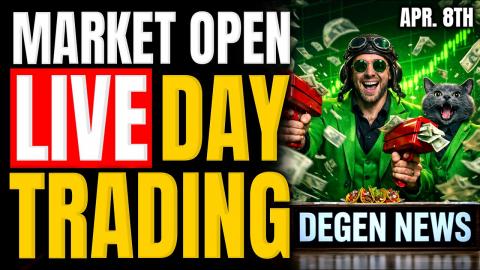 STOCK MARKET OPEN: The Iran TACO, Monster Gains & Live Day Trading