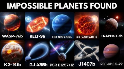 10 Strangest Planets In The Universe | Even Scientists Can’t Explain Them!