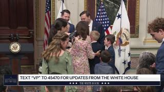 Vice President JD Vance Swears-In Colin McDonald