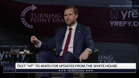 Vice President JD Vance Delivers Remarks at a TPUSA Tour Event at the University of Georgia