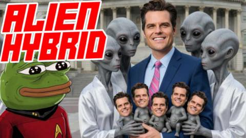 Matt Gaetz Says There is an ALIEN Hybrid Breeding Program