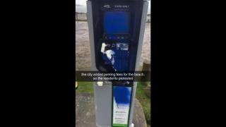 They installed parking meters at the beach - It didn't go well - The people said NO