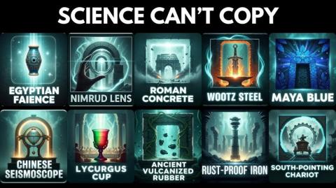 10 Mysterious Ancient Materials Modern Scientists Still Can’t Reproduce