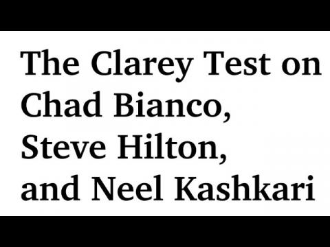 The Clarey Test on Chad Bianco, Steve Hilton, and Neel Kashkari